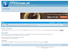Tablet Screenshot of fpvforum.nl